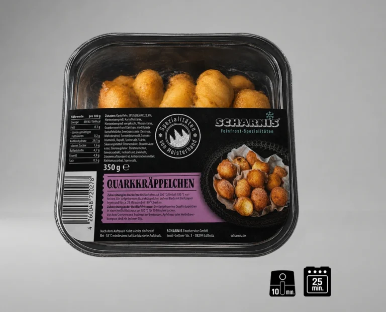Quarkkräppelchen, 350g
